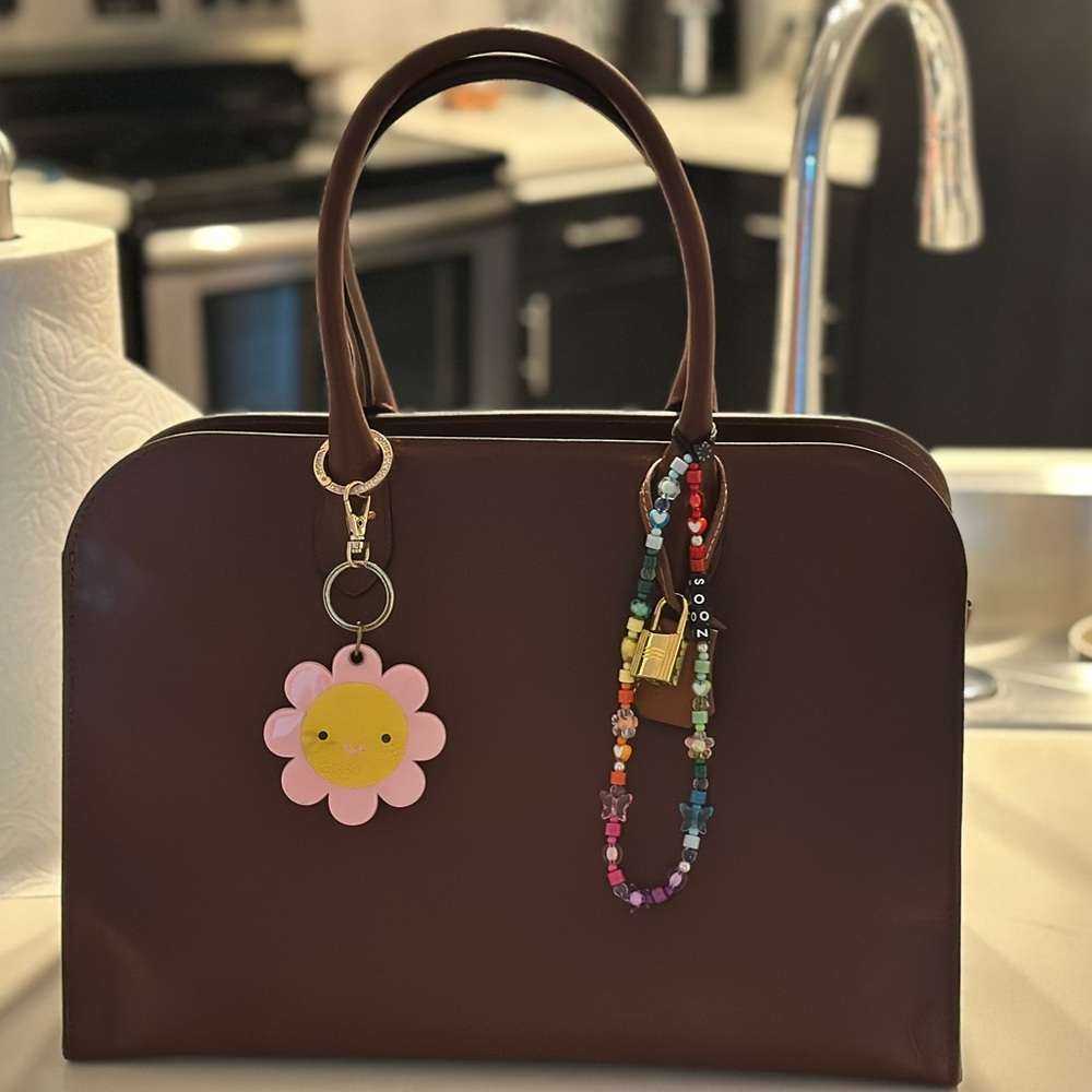 New Large tote in this supple soft brown leather.